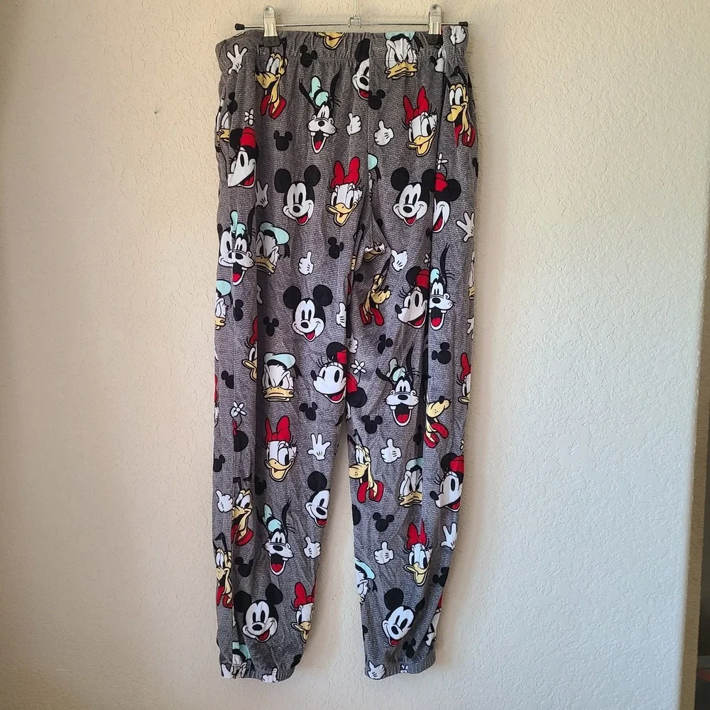 Disney MICKEY MOUSE and FRIENDS‎ Pajama Pants SLEEPWEAR Size Med 8-10 - Picture 3 of 4